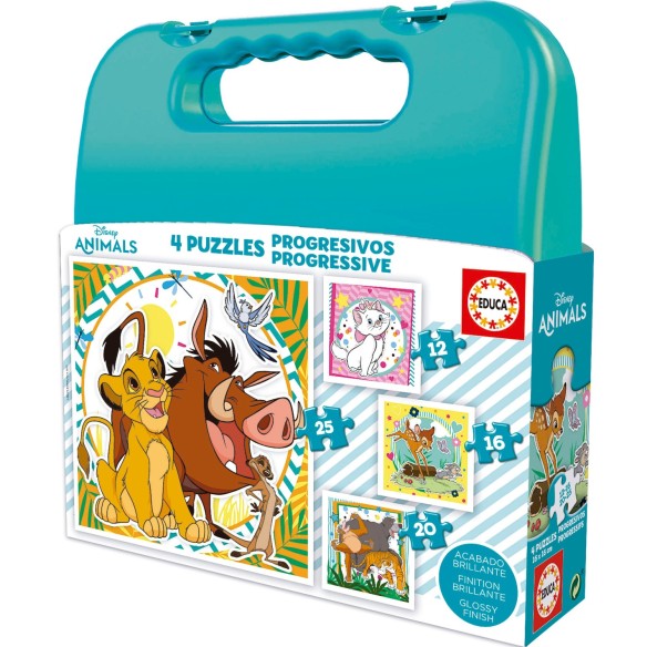 Malette Progréssifs Disney Animals 12+16+20+25