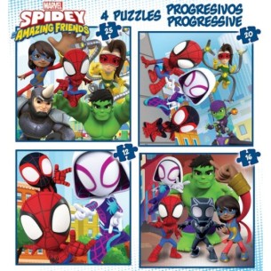 Progressius Spidey & His Amazing Friends 12+16+20+25 2