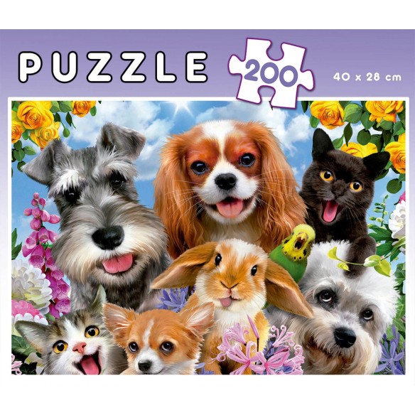  200 animal selfie
