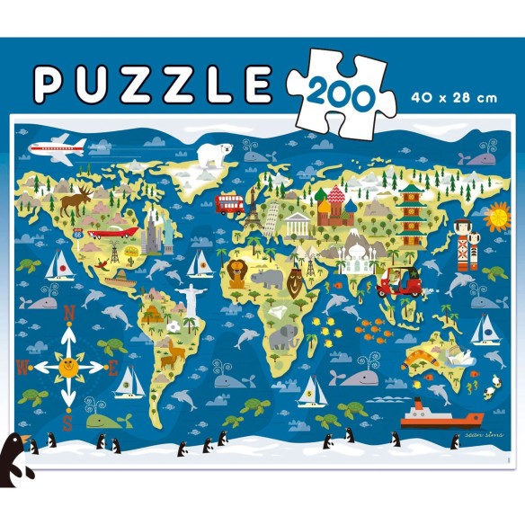 200 Mappemonde