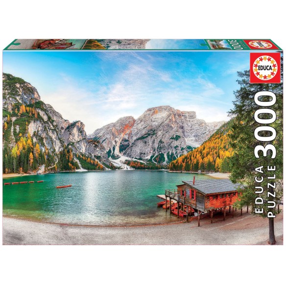 3000 Llac Braies a la tardor