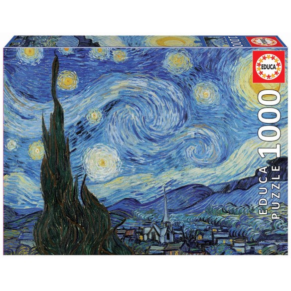 1000 The Starry Night, Vincent Van Gogh