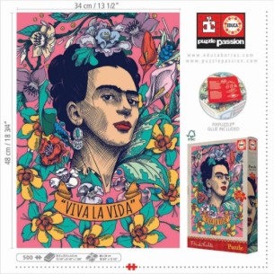 500 "Viva la Vida", Frida Kahlo 2