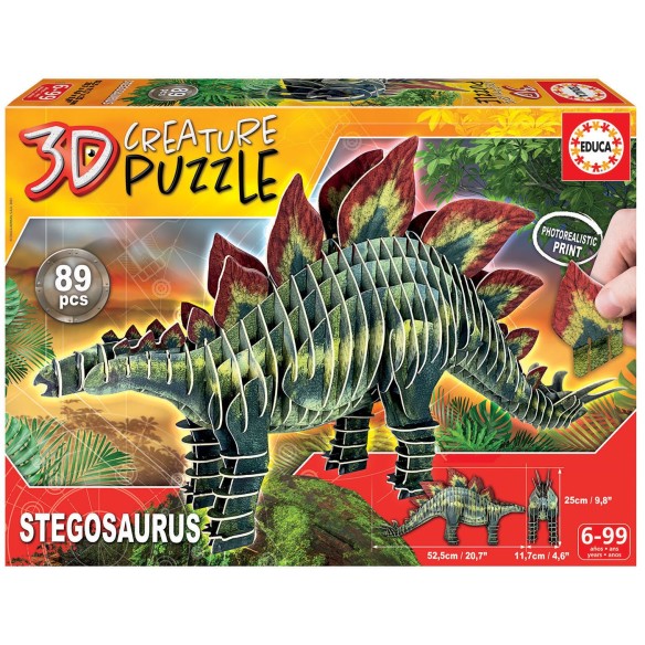 Stegosaurus 3D Creature Puzzle
