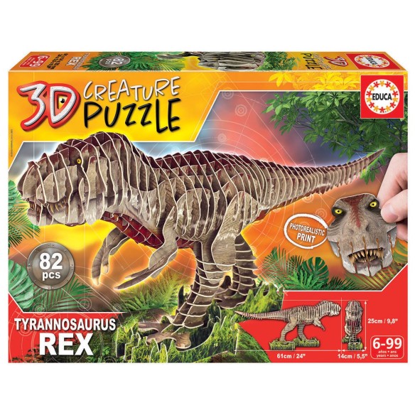 T-Rex 3D Creature Puzzle
