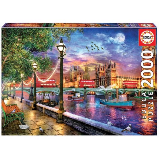 2000 Londres ao pôr-do-sol