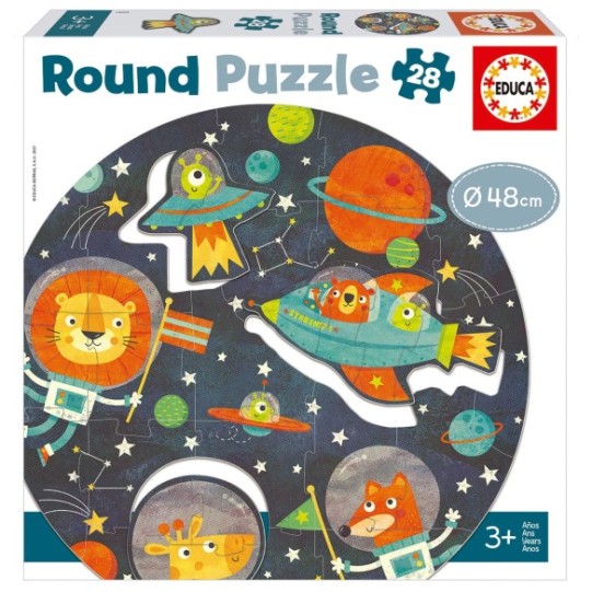 28 L´espai Round Puzzle