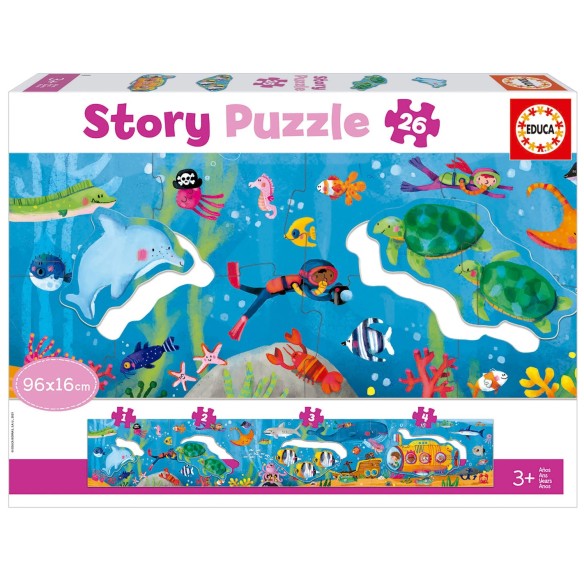 26 Món Submarí Story Puzzle