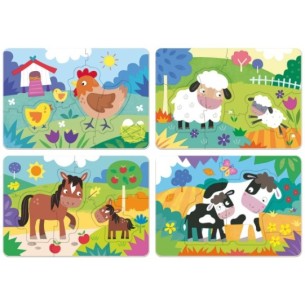 Mares i Bebès de la Granja My First Puzzles 2
