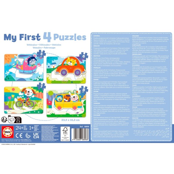 Vehicles My First Puzzles