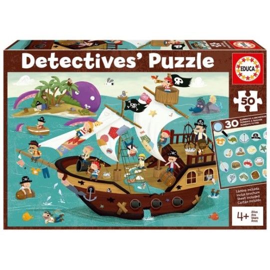 50 Vaixell Pirata "Detectives´ Puzzle"