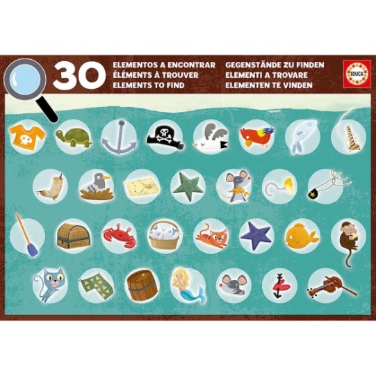 50 Pirate Ship "Detetives'Puzzle"