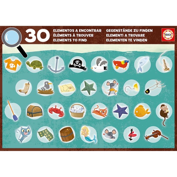  50 Pirate Ship "Detetives'Puzzle"