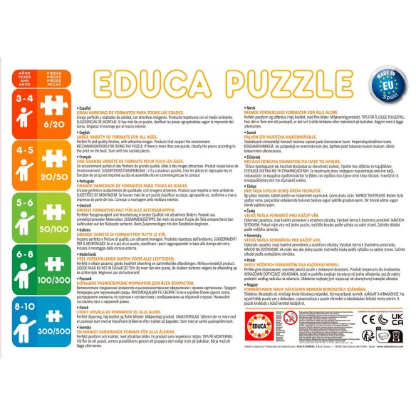 Multi 4 Junior Puzzles Mickey & Friends 20+40+60+80
