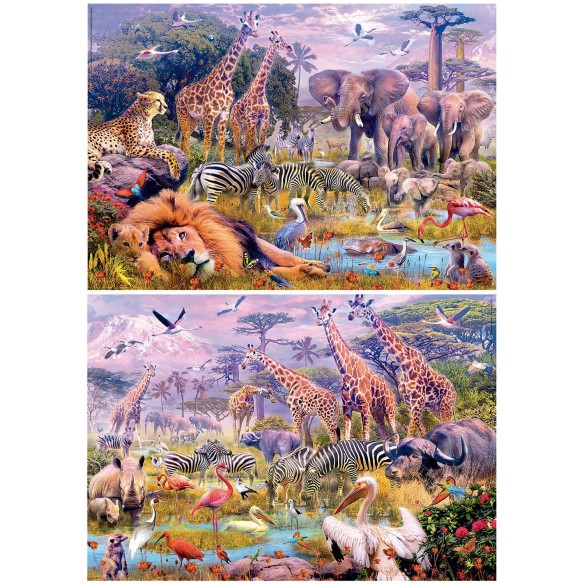 2x100 Animaux Sauvages