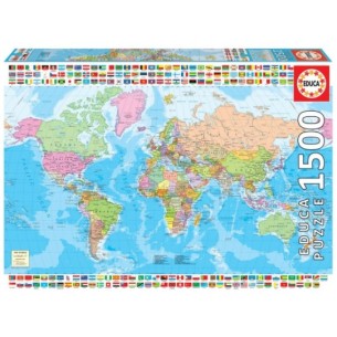 1500 Carte du monde politique