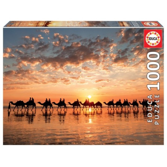 1000 Golden sunset on Cable Beach, Australia