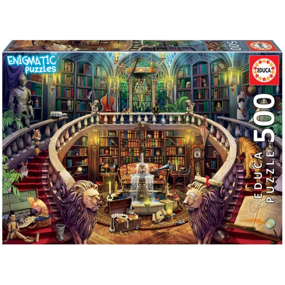 500 Biblioteca ´Enigmatic Puzzle´