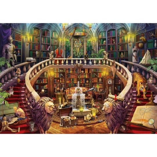500 Bibliothèque ´Enigmatic Puzzle´