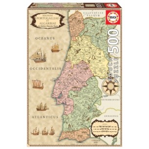 500 Mapa històric de Portugal