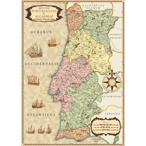 500 Carte Historique Portugal