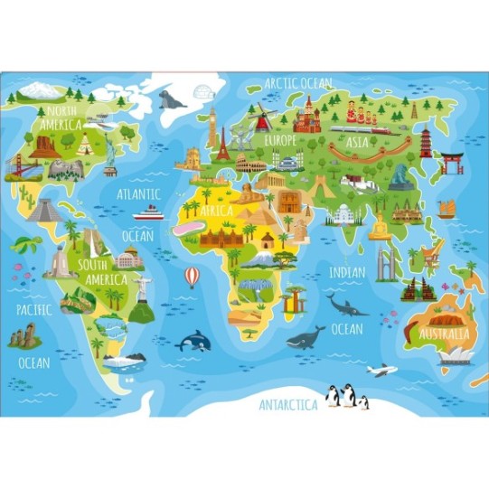150 Mappemonde monuments