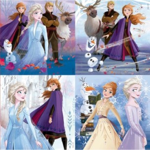 Maleta Progressius Frozen II 12+16+20+25 2