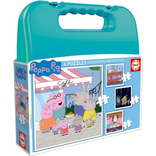 Malette Puzzles Progressifs Peppa Pig