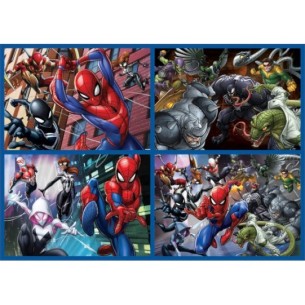 Multi 4 Puzles Spider-Man 50+80+100+150 2