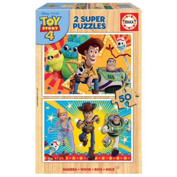 2x50 Bois Toy Story 4