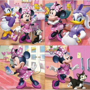 Puzles Progressius Minnie Happy Helpers 12+16+20+25 2