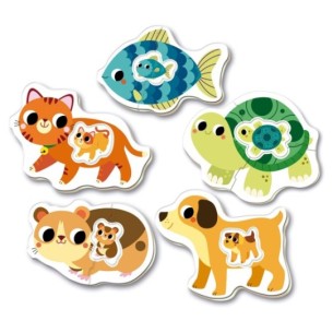 Baby Puzzles Animais domésticos 2
