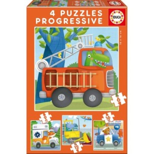 Puzles Progressius Patrulla de rescat 6+9+12+16