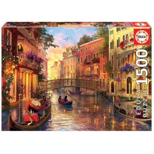 1500 Coucher de soleil a Venise