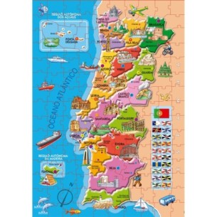 150 Puzzle mapa Portugal 2