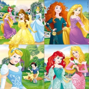 Maleta Progressius Princeses Disney 12+16+20+25 2