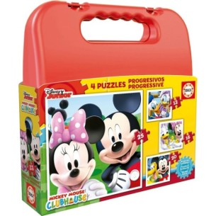 Maleta Progressius Mickey Mouse 12+16+20+25