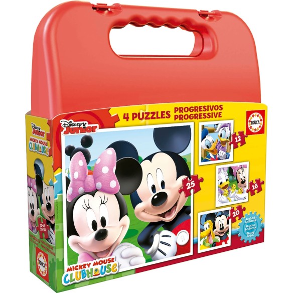 Maleta Progressius Mickey Mouse 12+16+20+25