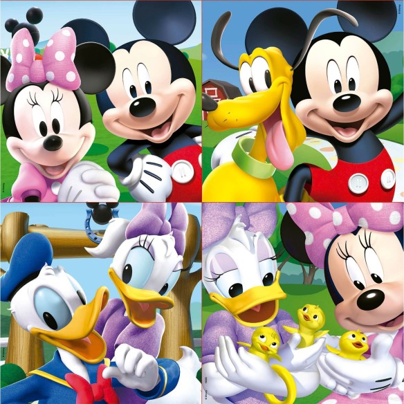Malette progressifs Mickey Mouse 12+16+20+25