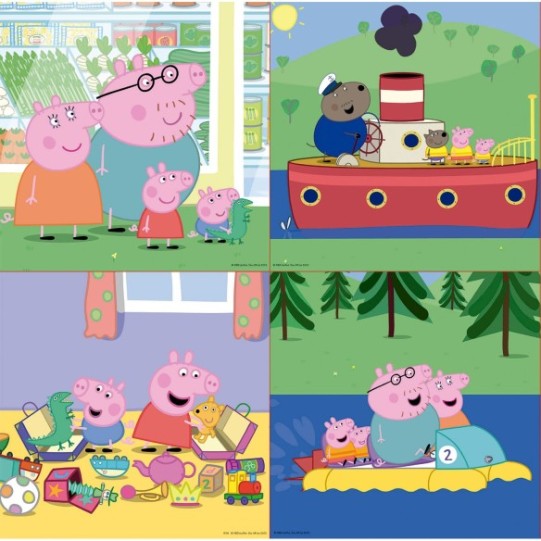 Progressif Peppa Pig 6+9+12+16