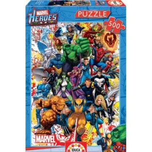 500 Marvel heroes