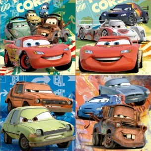 Puzles Progressius Cars 2 12+16+20+25 2