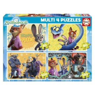 Multi 4 Zootrópolis 2 50+80+100+150