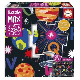 Alphabet Puzzle Space