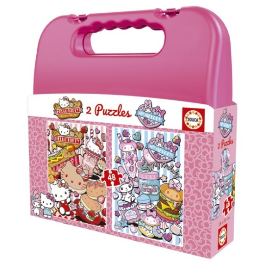 Maletín (2x48) Hello Kitty & Friends