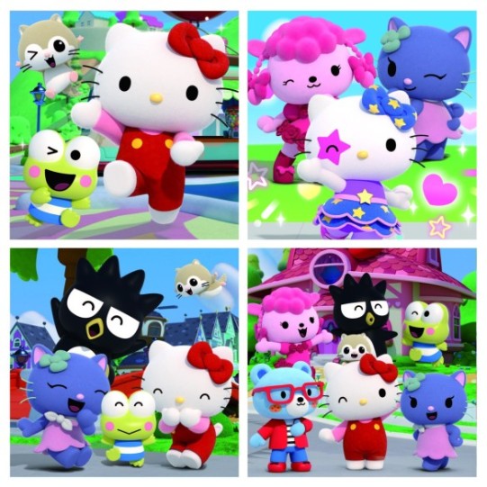 Malette Puzzles Progréssifs Hello Kitty Superstyle 12+16+20+25