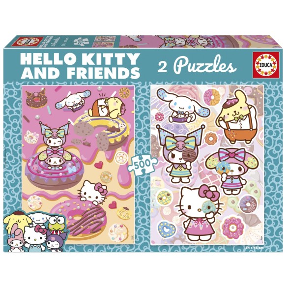 2x500 Hello Kitty & Friends Donuts