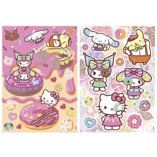 2x500 Hello Kitty et Ses Amis Donuts