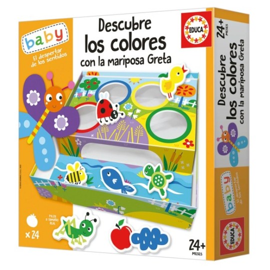 Descobreix els colors amb la papallona Greta