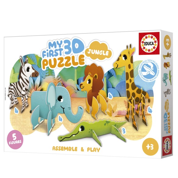 My first 3D puzzle dinos